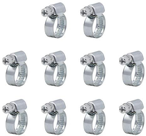 VARIOSAN Schlauchschellen Set 11060, 10 Stück, Spannbereich 8-16 mm, Bandbreite 9 mm, W1