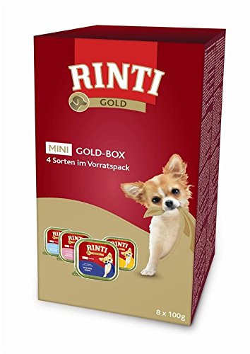Rinti Gold Mini Goldbox | 4x8x100g Hundefutter
