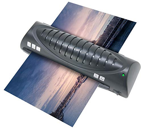 Waytex 78210V lamineringsmaskin för A4/A5/A6/A7-format upp till 2 x 80 mic svart