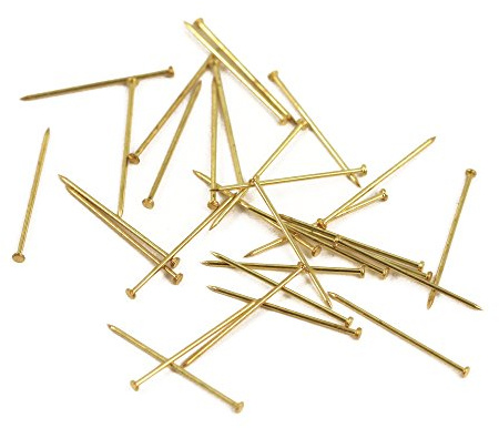 Rayher Spilli, 18 Mm, Ottone, Scatolina 50 G (Ca. 950 Pz), 2105600