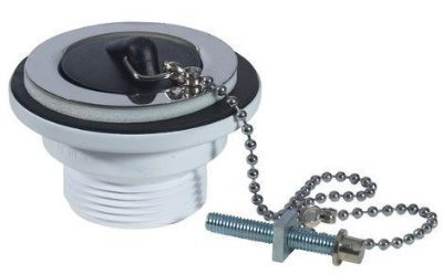 McAlpine BSW1PC Centre Pin Basin Waste-1.25 inch, White