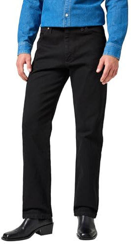 Wrangler Herren Jeans 13MWZ, Original Regular Bootcut Fit, Straight Leg, Shadow Black, 33W / 32L