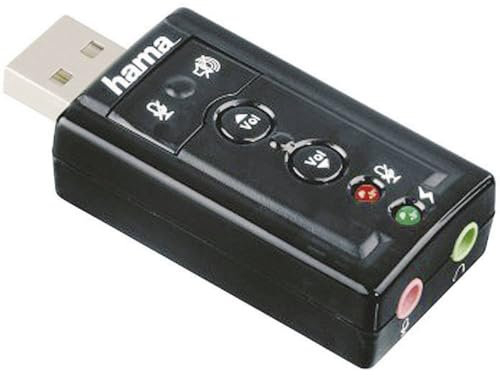 Hama - USB Sound Card 7.1 Surround, 0 bit, 7.1, 0 Db, USB