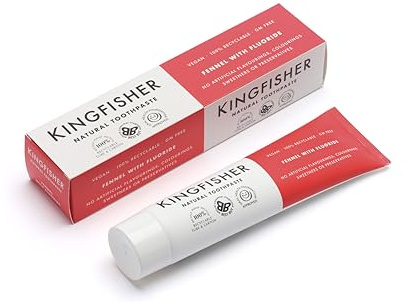 Kingfisher - fluoridhaltige Zahnpasta mit Fenchel 100ml