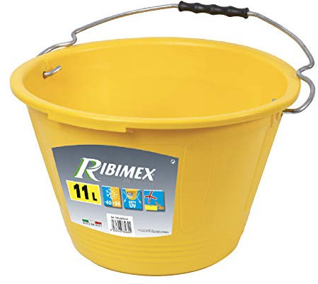 Ribiland 00329 Seau Plastique 11 L
