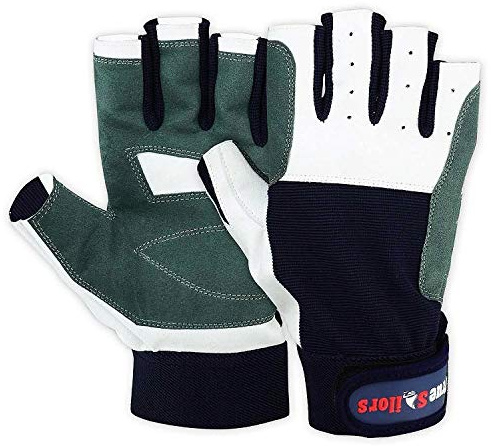 MRX Sailing Gloves Fishing Kayak Gloves for Men & Women Rowing Water Ski Canoe Paddle Sailing Gear Women Paddling Short Finger Kayaking Glove