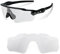 sunglasses restorer Lentes de Recambio Compatibles para Oakley Radar EV, Transparente