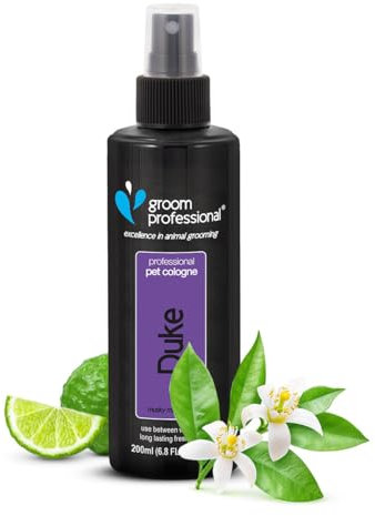Groom Professional Duke Haustier-Parfüm, Exzellenz in der Tierpflege, Hundeparfüm mit Einer Männlicher Moschusgeruch, enthält Kamille zur Beruhigung der Haut, hergestellt in Großbritannien, 200ml