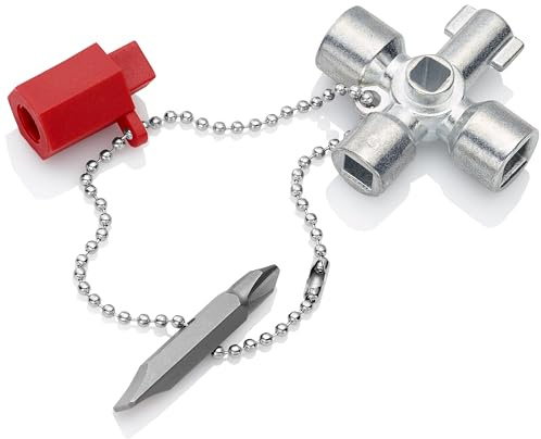 KNIPEX - 00 11 02 Tools - Universal Control Cabinet Key (1102)