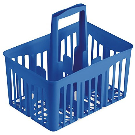 Stefanplast Support pour Bouteille de 1 Litre Bleu Capri 30 x 21 x 28 cm