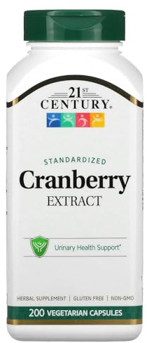 21st Century Healthcare, Inc Cranberry Extract Capsules, 200 Count