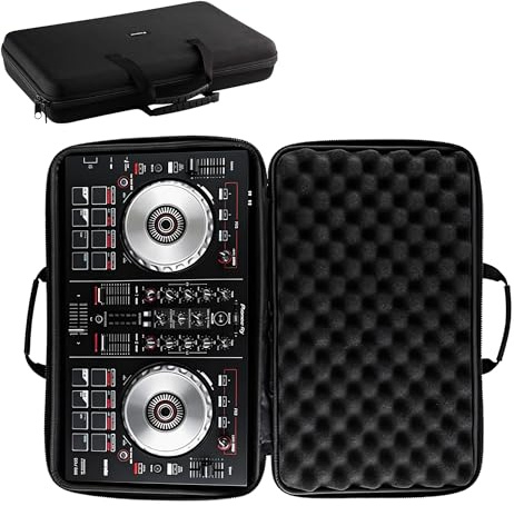 caseling Hard CASE fits: Pioneer DJ DDJ-FLX4 2-deck Rekordbox and Serato DJ Controller.
