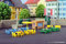 Kibri 36694 Z Deko-Set Brunnen und Park