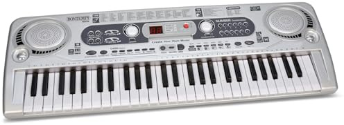 Bontempi - 165415 - Instrument De Musique - Clavier Numérique 54 Touches Avec Adaptateur Et Prise USB
