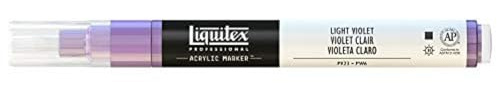 Liquitex 4620790 - Pennarello Acrilico, Viola (Viola Chiaro), 2 - 4 mm