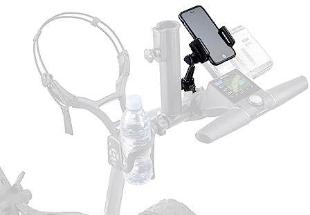 Motocaddy Golf-Trolley, verstellbar, einfach zu montieren, Schwarz