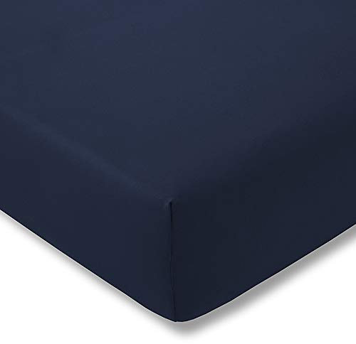ESTELLA Spannbetttuch Zwirnjersey | Saphir