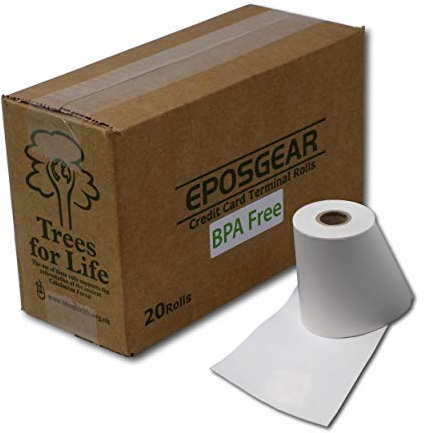 Verifone VX810 & VX510 Card Terminal Rolls - 20 Rolls