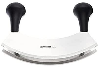 GIESSER since 1776 - Made in Germany - Tajadera, acero inoxidable, 2 hojas con 22 cm, doble hoja, 8287 22