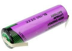 TADIRAN Lithium Batterie SL760/T Mignon 3,6V 2100mAh mit Lötfahne in U-Form