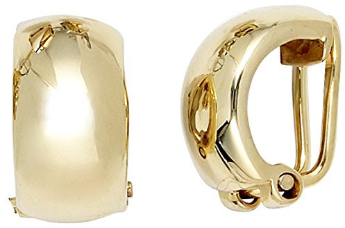 Jobo Damen-Ohrclips aus 8 Karat 333 Gold