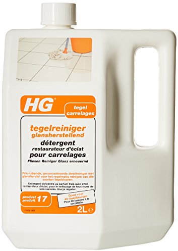HG Nettoyant Détergent Brillance pour Sols Carrelés 2 L