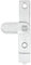 Mila Finger Operated French Door Shoot Bolt Small Type