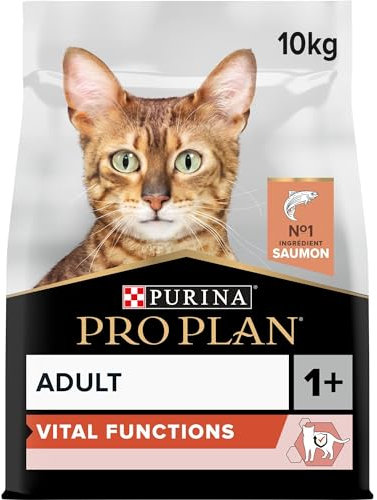 Pro Plan Cat Katzentrockenfutter Adult Lachs 10 kg, 1er pack (1 x 10 kg)