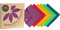 divata bunte MINI Mulltücher 6er Set Rainbow, ca. 35x35 cm - kleine, farbige Baby Spucktücher, Mull-Waschlappen, Oeko-Tex-Zertifiziert