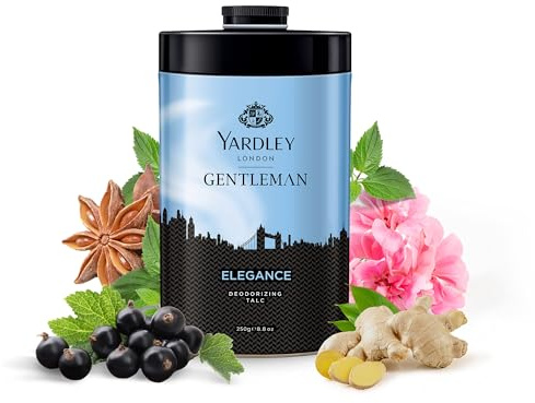 Yardley London – Elegans deodoriserande talk för män, 250 g
