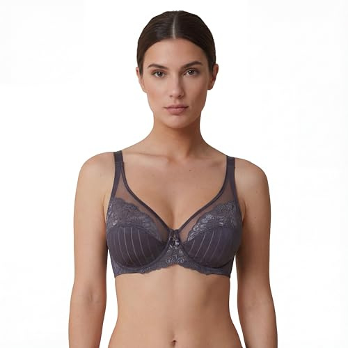 Selene - Soutien-gorge avec baleines FemmeGris115C