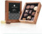 CHOCOLISSIMO - Schokolade Geschenk - Pralinen Geschenk - ohne Alkohol - 10 Luxus Pralinen in edler Holzbox - Holzkästchen - Schokolade Alkoholfrei - Geschenkidee Weihnachten, Geburtstag - Elegance