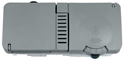 Beko Dispensador de detergente para lavavajillas, pieza original 1718601700, apto para lavavajillas independientes, gris o blanco, material plástico