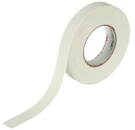 3M Safety-Walk Nastro Antiscivolo Resilient Fine 280, Bianco, 25 mm x 18.3 m, 4 Rotoli/Confezione