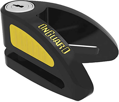 ONGUARD Boxer 8052 Disc Lock-10mm Pin Candado para Bicicleta, Unisex Adulto, Negro, 10 mm