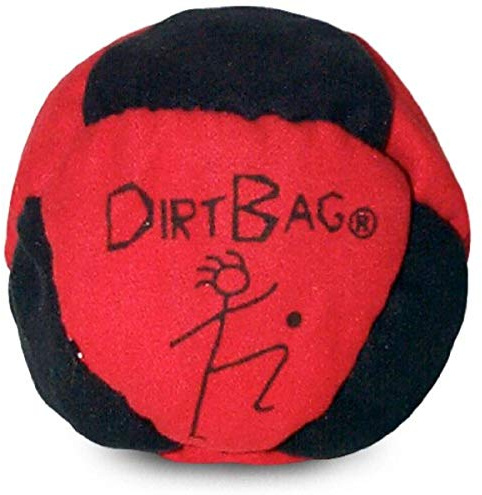 World Footbag Dirtbag Hacky Sack Sac à Pied Rouge/Noir