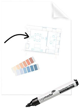 Legamaster Magic-Chart Clearboard Folie 60x80cm