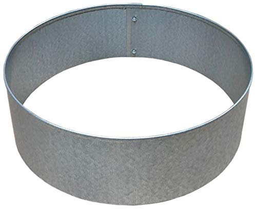 Rasenkanten Baumring Kreis aus Metall durchm. 37 cm x 12 cm - 1er Set