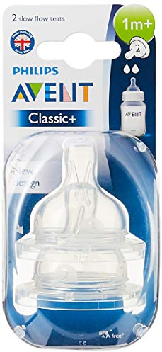 Philips AVENT Slow Flow Classic Teat, 2 Piece