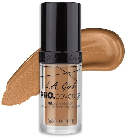 L.A. Girl Pro Coverage Illuminating Foundation - Beige