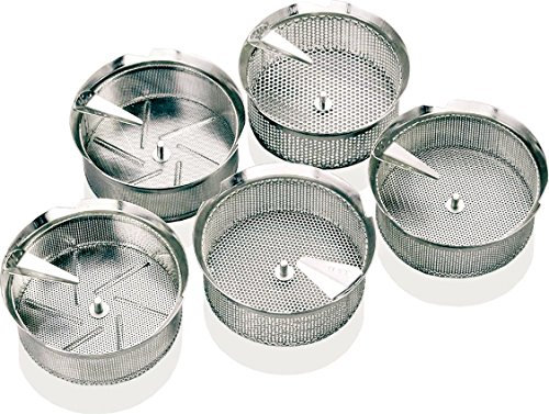 Paderno 42574-91 Griglia per Passaverdura, 1.5 mm, Acciaio Inox