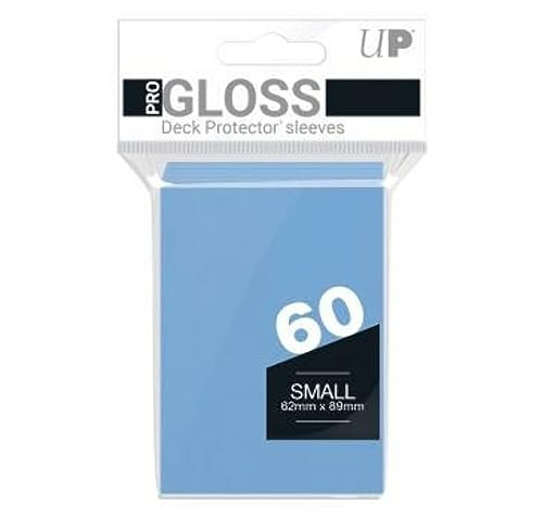 Ultra Pro SLEEVES 60 d10 Card Game (Small, Light Blue)