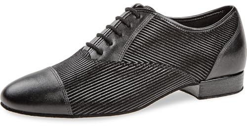Diamant Zapatos de Baile para Hombre 077-075-165, Estándar y Latín, Negro, 37 1/3 EU