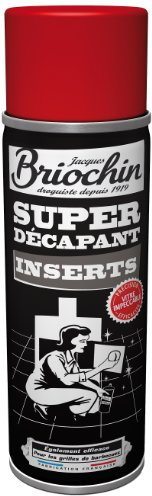 JACQUES BRIOCHIN - Super Décapant Four et Inserts - Formule Mousse - Ne coule pas - Elimine dépôts de suie et goudron - Fabriqué en France - 500ml