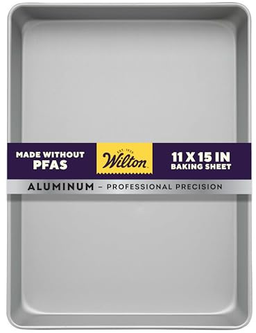 Wilton Aluminum Performance Sheet Tin 11 x 15, Silver, 11 by 15 by 2-Inch