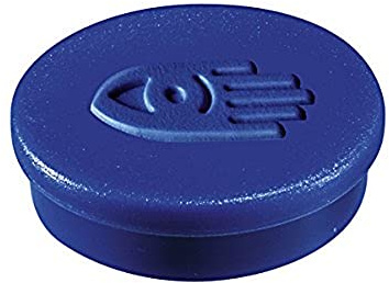 Legamaster 7-181103 självhäftande magneter ca 250 g, blå
