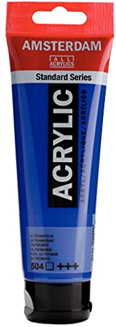 Amsterdam Standard Series Acrylfarbe Tube 120 ml Ultramarin 504 (17095042)
