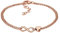 Elli Armband Damen Herz Unendlich Infinity 925 Sterling Silber Rosé Vergoldet