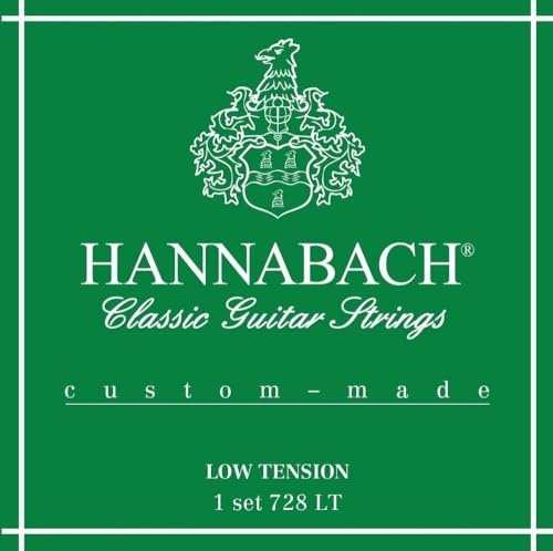 Hannabach, Corde per chitarra classica Serie 728 Low Tension Custom Made, Set bassa tensione 728LT