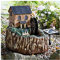Smart Garden Water Mill Solar Water Fountain (1170001) - Solarbetriebene Harz-Wassermühle: Entspannung für den Außenbereich, Garten, Terrasse - 51 x 48,5 x 48 cm